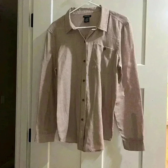 Calvin Klein Pink Cotton Long Sleeved Button Down Shirt - Large - Picture 1 of 9